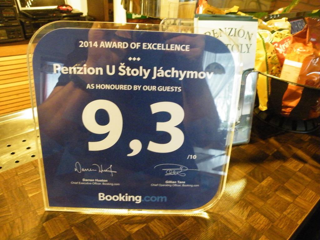 Penzion U Stoly Jáchymov Eksteriør billede